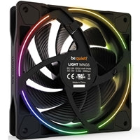 be quiet! Light Wings 120mm Dual-Sided ARGB Fan - 2500RPM PWM Black