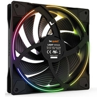 be quiet! Light Wings 140mm PWM High-Speed RGB Fan 2200RPM Black