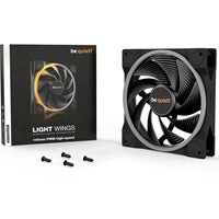 be quiet! Light Wings 140mm PWM High-Speed RGB Fan 2200RPM Black