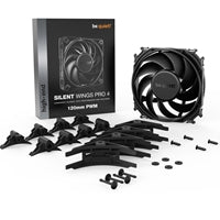 be quiet! Silent Wings Pro 4 120mm PWM Fan - 3000RPM 6-Pole FDB