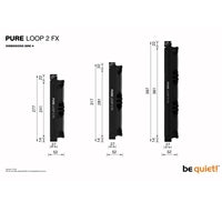 be quiet! Pure Loop 2 FX 240mm AIO Liquid Cooler - ARGB Black
