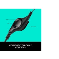 Logitech H390 USB Headset with Noise-Cancelling Mic