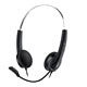 Genius HS-220U Ultra Lightweight Headset with Mic, USB Connection, Plug and Play, Adjustable Headband and microphone with In-line Volume Control, Black