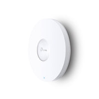 TP-Link EAP653 AX3000 ceiling mount dual-band Wi-Fi 6 access point with slim white design