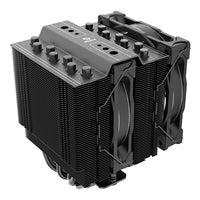 Akasa Soho H7 ARGB Dual Tower CPU Cooler - 7 Copper Heatpipes, 250W TDP