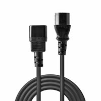Lindy 2m IEC C13 to C14 Power Extension Cable - VDE Approved Black