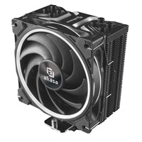 Akasa Soho H4 Plus ARGB CPU Cooler - 120mm PWM, 185W TDP, 4 Heatpipes