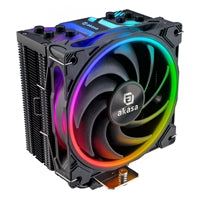 Akasa Soho H4 Plus ARGB CPU Cooler - 120mm PWM, 185W TDP, 4 Heatpipes