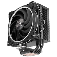 Akasa Soho H4 Plus ARGB CPU Cooler - 120mm PWM, 185W TDP, 4 Heatpipes