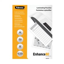 Fellowes 5312903 A4 80Mic Pouch 250pk