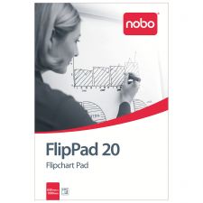 Nobo 1901631 20 Page 650x955mm Flipchart Pad - Single Pack