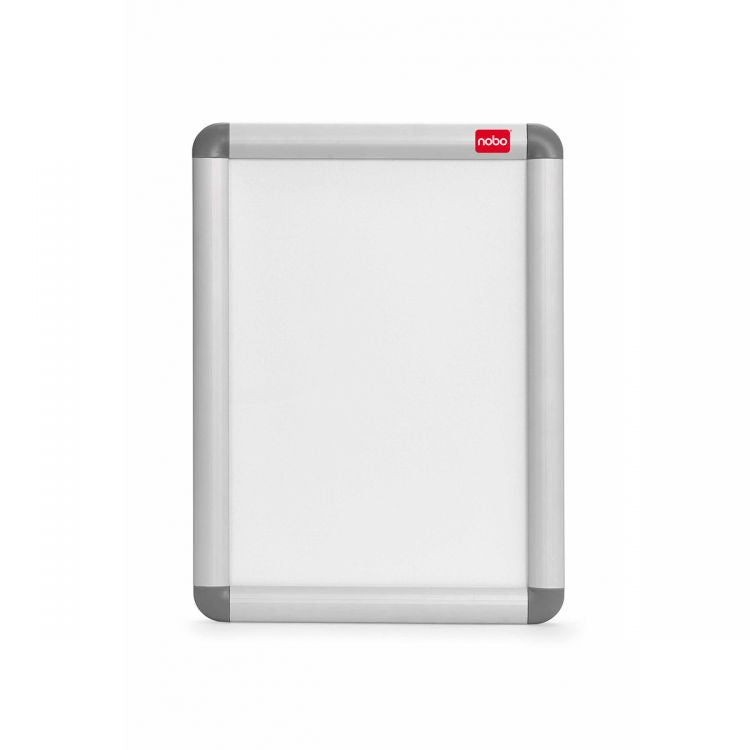 Nobo 1902214 A4 Clip Frame Silver and Grey