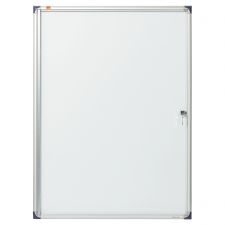 Nobo 1902282 Internal Flat Glazed Case 9 x A4 Magnetic