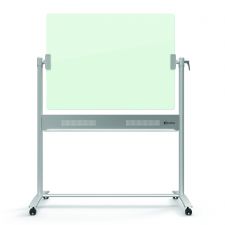 Nobo 1903943 Diamond Glass Magnetic Mobile Board 1200x900mm