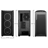 be quiet! Shadow Base 800 FX Black E-ATX Mid Tower - ARGB, 4x 140mm