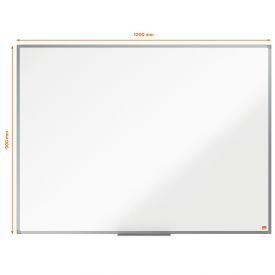 Nobo 1905211 Essence Steel Magnetic Whiteboard 1200 x 900mm
