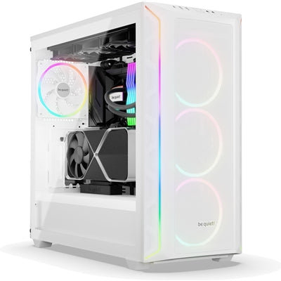be quiet! Shadow Base 800 FX White E-ATX Mid Tower - 4x 140mm ARGB Fans