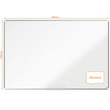 Nobo Premium Plus Steel Magnetic Whiteboard 1800x1200mm
