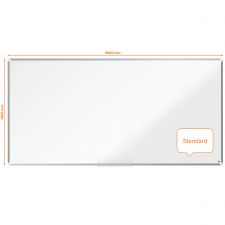 Nobo Premium Plus Steel Magnetic Whiteboard 2000x1000mm