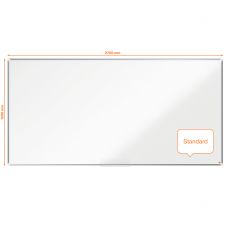Nobo Premium Plus Steel Magnetic Whiteboard 2700x1200mm