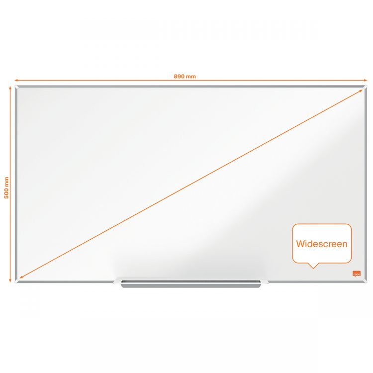 Nobo Impression Pro 890x500mm Widescreen Nano Clean Magnetic Whiteboard