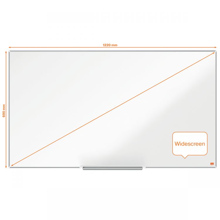 Nobo Impression Pro 1220x690mm Widescreen Nano Clean Magnetic Whiteboard