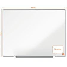 Nobo 1915394 Impression Pro 600x450mm Enamel Magnetic Whiteboard