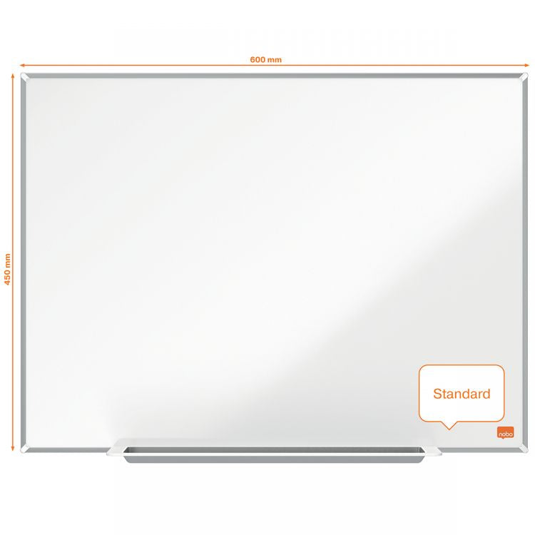 Nobo 1915394 Impression Pro 600x450mm Enamel Magnetic Whiteboard