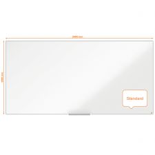 Nobo 1915400 Impression Pro 2400x1200mm Enamel Magnetic Whiteboard
