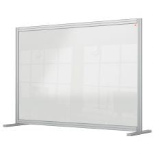 Nobo 1915490 Premium Plus Desk Divider 1400x1000mm Acrylic