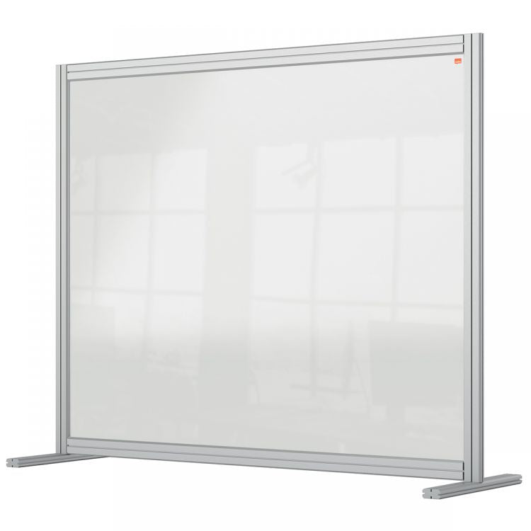 Nobo 1915491 Premium Plus Desk Divider 1200x1000mm Acrylic