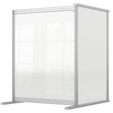 Nobo 1915497 Premium Plus Desk Divider Extender 800x1000mm Acrylic