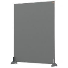 Nobo 1915502 Grey Impression Pro Desk Divider 800x1000mm