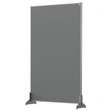 Nobo 1915503 Grey Impression Pro Desk Divider 600x1000mm