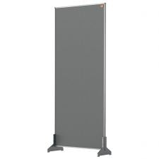 Nobo 1915504 Grey Impression Pro Desk Divider 400x1000mm