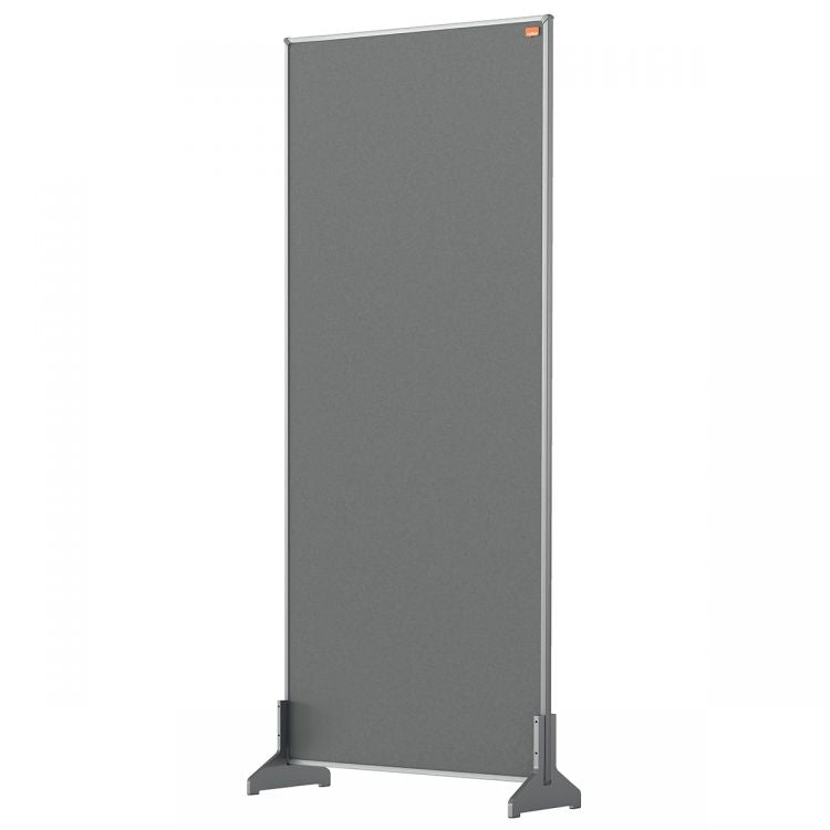 Nobo 1915504 Grey Impression Pro Desk Divider 400x1000mm