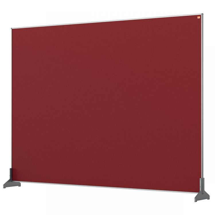 Nobo 1915510 Red Impression Pro Desk Divider 1400x1000mm