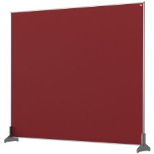 Nobo 1915511 Red Impression Pro Desk Divider 1200x1000mm