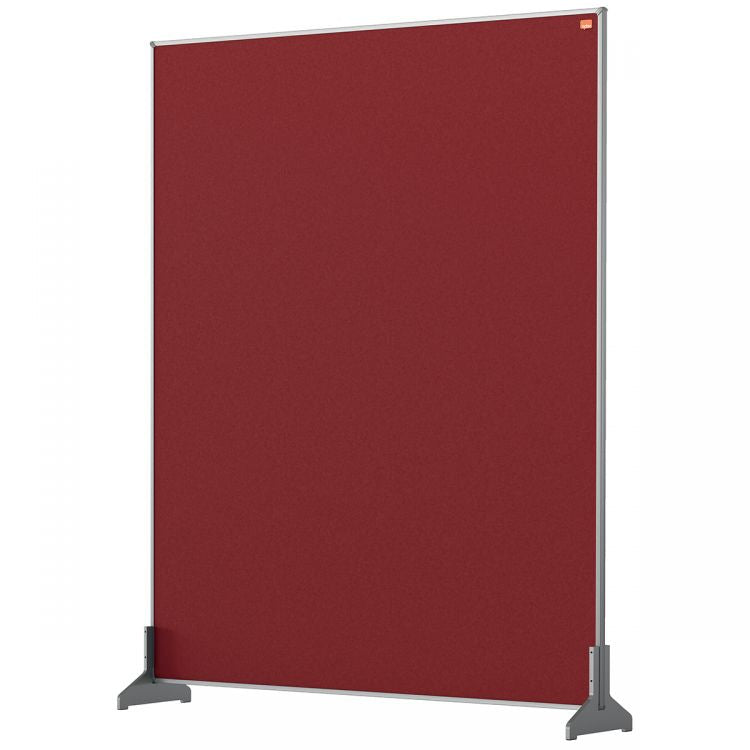Nobo 1915512 Red Impression Pro Desk Divider 800x1000mm
