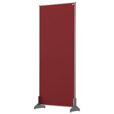 Nobo 1915514 Red Impression Pro Desk Divider 400x1000mm