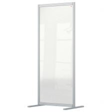 Nobo 1915516 Premium Plus Floor Divider 800x1800mm Acrylic