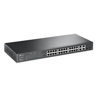 TP-Link TL-SL2428P 24-Port Smart PoE+ Switch 250W Metal Gigabit