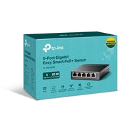 TP-Link TL-SG105PE 5-Port Gigabit PoE+ Switch Metal 65W Smart Managed