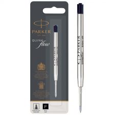 Parker 1950367 Quinkflow Ball Pen Refill Black Ink Fine Box of 12