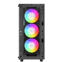 DeepCool CC560 ARGB V2 ATX Mid Tower Case - Tempered Glass Black
