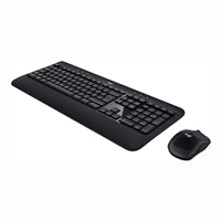 Logitech K540e Wireless Keyboard Mouse Combo - Full Size UK Layout