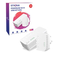 Strong AV1000 Powerline WiFi Kit - 1000Mbps Dual Band Extender (2 Pack)