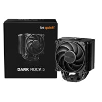 be quiet! Dark Rock 5 CPU Cooler - 6 Copper Heat Pipes, 210W TDP