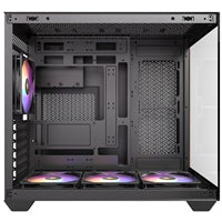 Antec CX800 Wood ARGB Mid-Tower Case - 270° Glass, USB-C, Steel