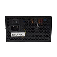 CRONUS 500W ATX PSU 80 PLUS Bronze Non-Modular Flat Black Cables